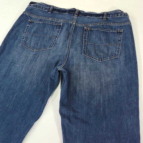 URBBAN PIPELINE ♡ Men's Denim Loose Straight Fit Blue Jean's 38|32 - Picture 16 of 16